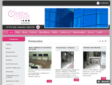 Tablet Screenshot of cristalcenter.com.ar